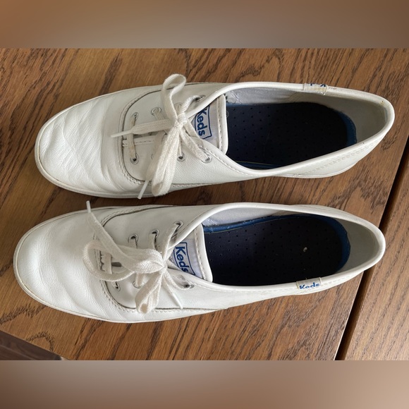 KEDS Classic Leather White Sneakers - Picture 2 of 6